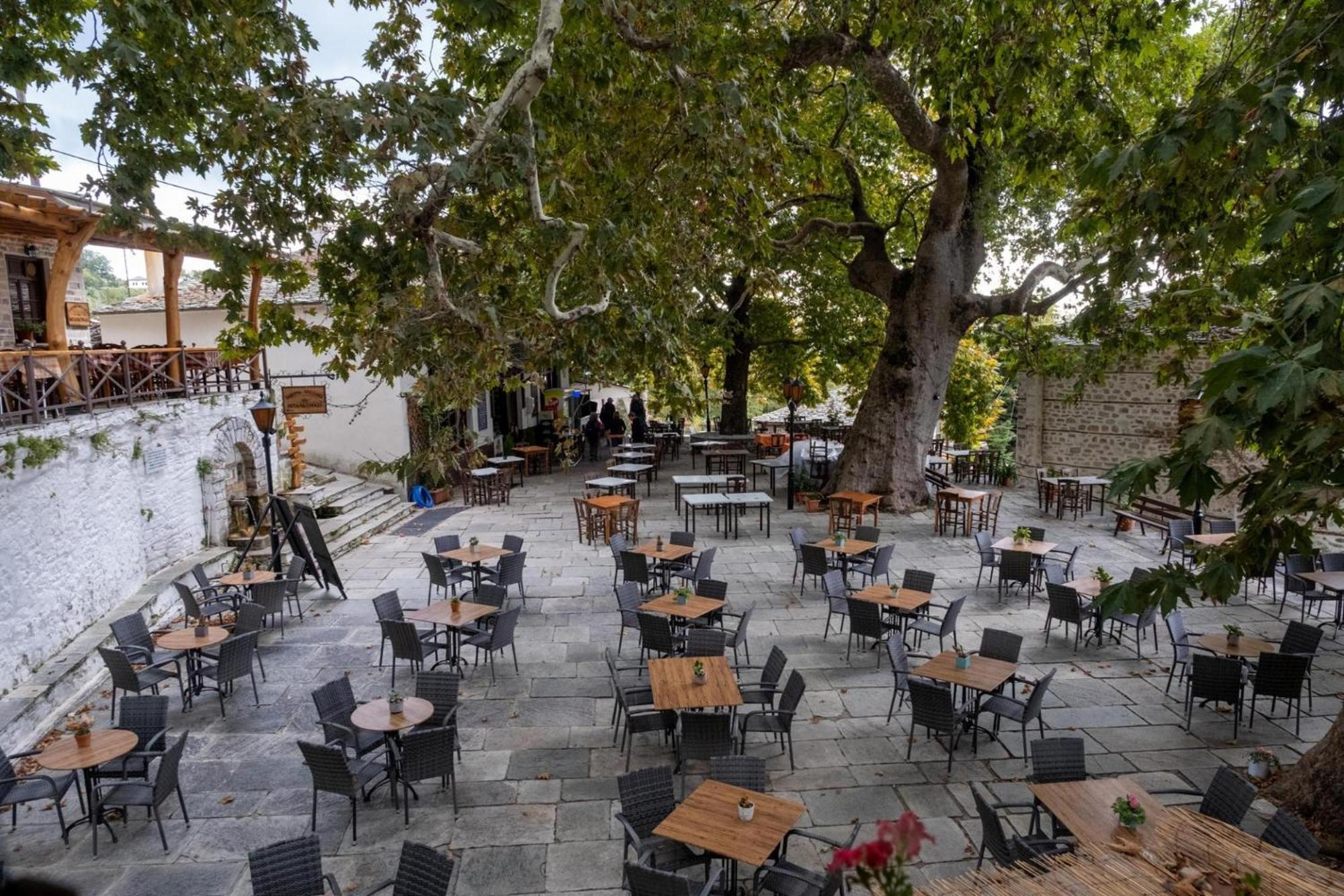 Archontiko Michael Pelion Aparthotel Vizitsa Bagian luar foto